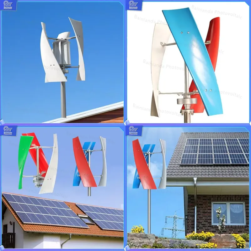 Renewable Energy Solutions - نظام طاقة شمسية وهوائية هجين بقدرة