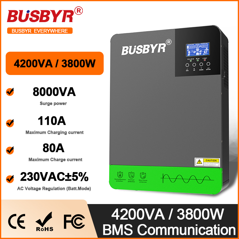 Renewable Energy Systems - 4.2KW 6.2KW محولات الطاقة الشمسية الهجين