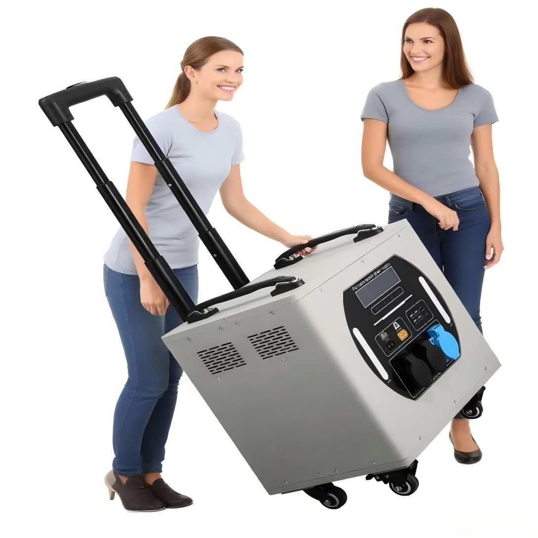 Portable Power Station - محطة طاقة محمولة قابلة للإزالة بعجلات