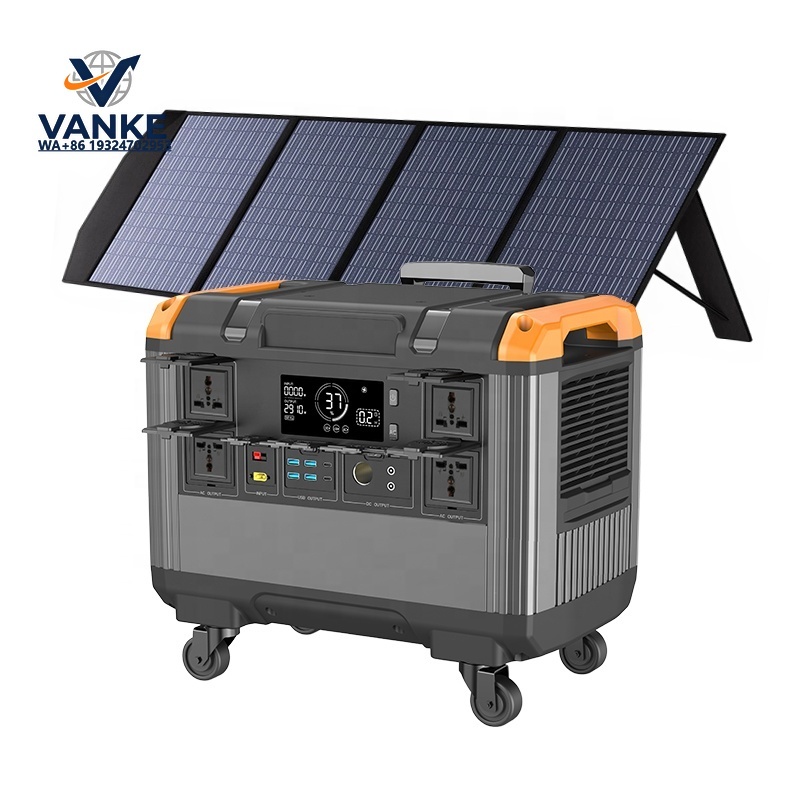 Portable Power Station - مولد طاقة شمسية قوي 3 كيلو