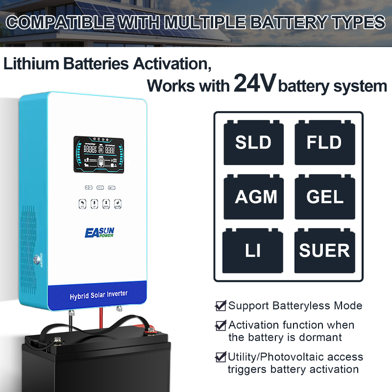 عاكس طاقة EASUN POWER 4KW، عاك - مراجعة Renewable Energy Systems وسعره