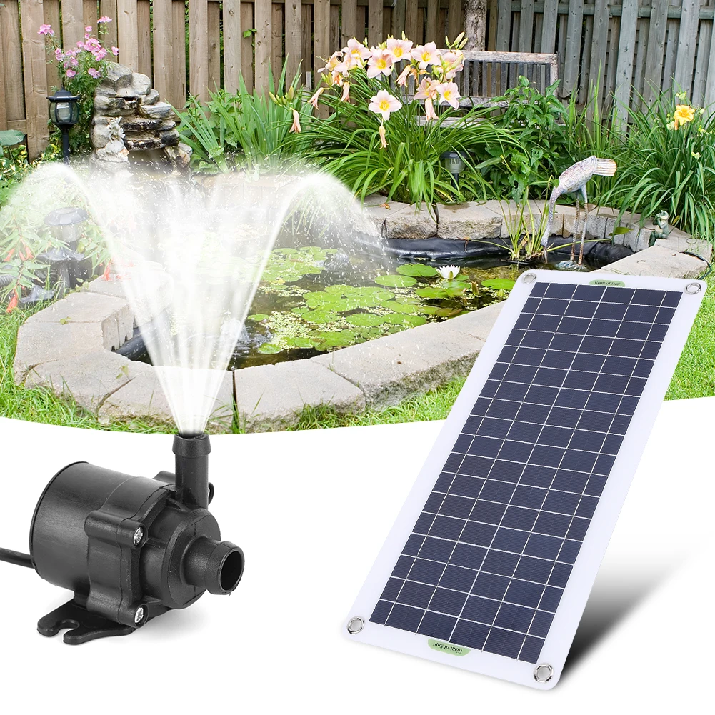 مضخة مياه شمسية بقوة 30 واط وت - مراجعة Solar Pool Pump Kit وسعره