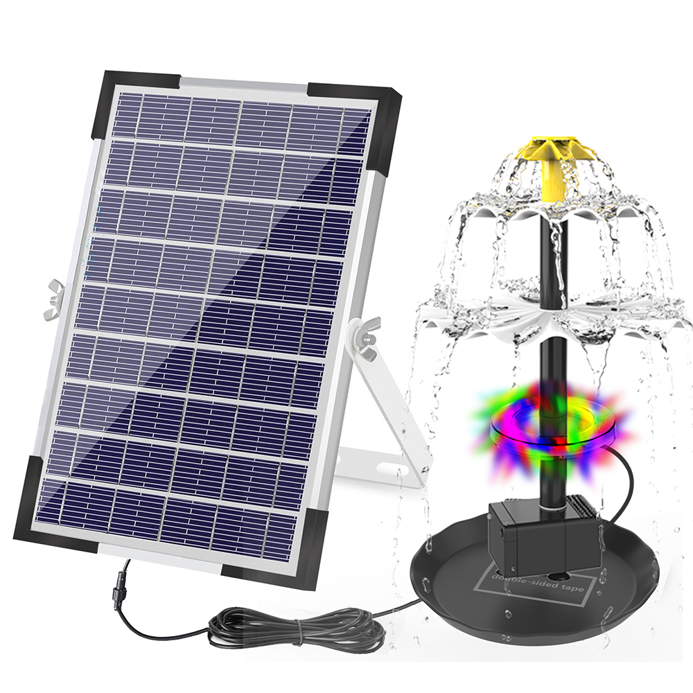 مضخة مياه تعمل بالطاقة الشمسية - مراجعة Solar Pool Pump Kit وسعره