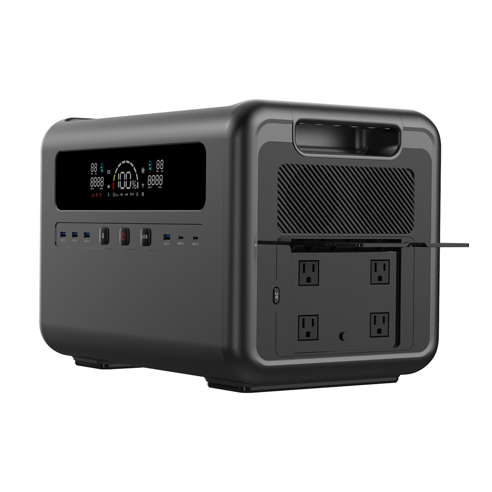 مولد طاقة شمسية بقدرة 2400 واط - مراجعة Portable Power Station وسعره