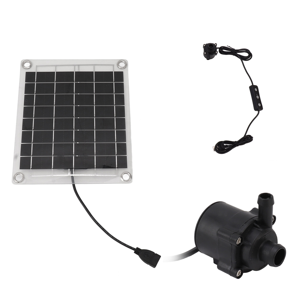 مضخة مياه شمسية 12 فولت 10 واط - مراجعة Solar Pool Pump Kit وسعره