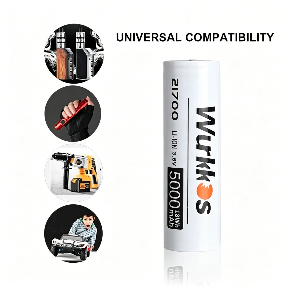 Wurkkos 21700 5000mAh بطارية ل - مراجعة Renewable Energy Battery وسعره