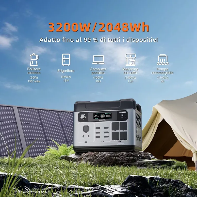2026OUKITEL P2001 PLUS مولد طا - مراجعة Portable Power Station وسعره