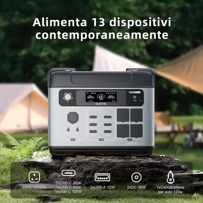 2026OUKITEL P2001 PLUS مولد طا - مراجعة Portable Power Station وسعره
