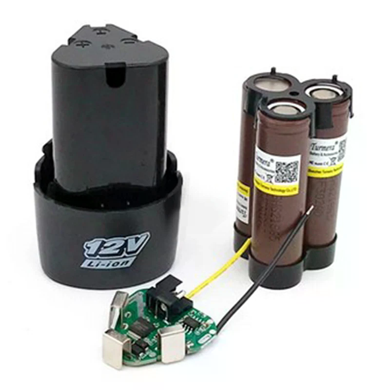 1 قطعة 12 فولت 18650 علبة بطار - مراجعة Renewable Energy Battery وسعره